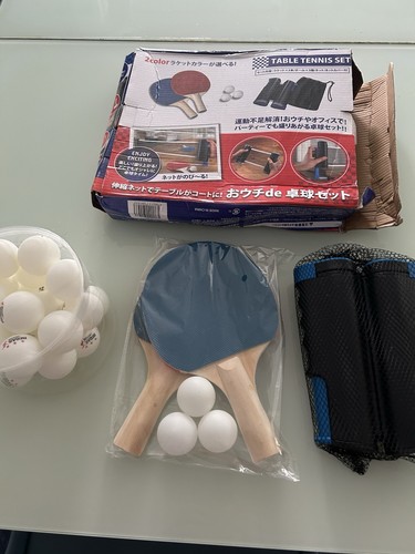 Table tennis racket set plus - table,