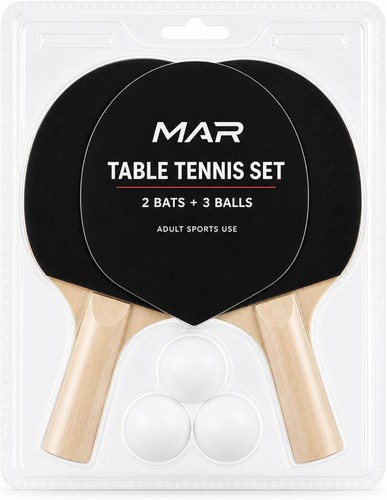 Mar table tennis set bats - table,