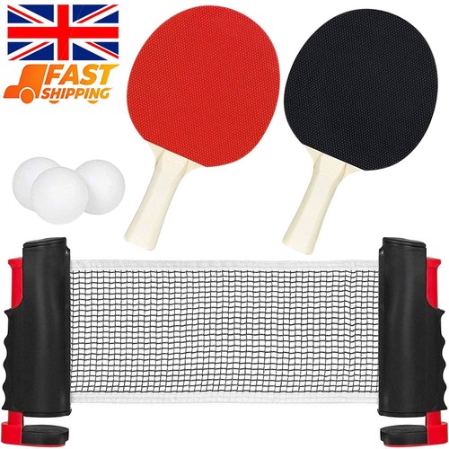 Table tennis racket set - table,