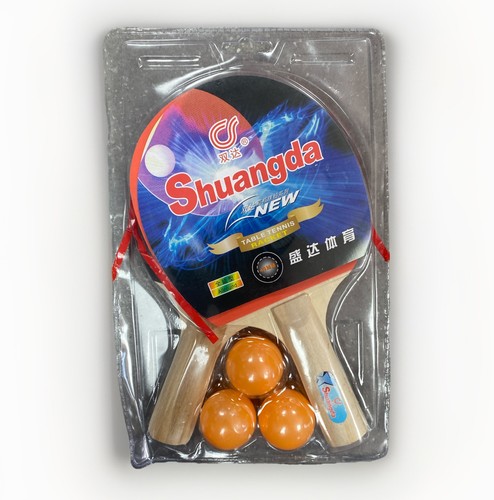 Table tennis racket set bats - 2,
