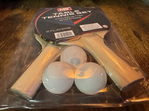 Table tennis bat ball - table,