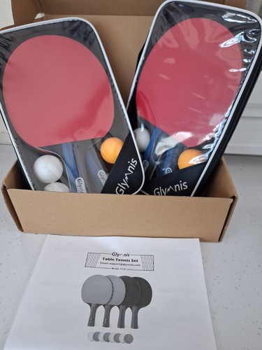 Glymnis table tennis bats and - table,